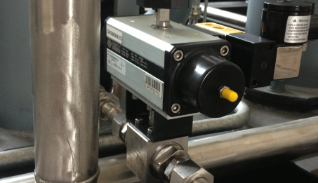 可承受500bar壓力的OMAL大力神高壓氣動球閥在天然氣行業的應用