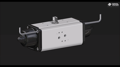 進口氣動執行器拆解