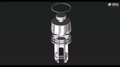 進口氣動執行器拆裝中錐形工具的使用