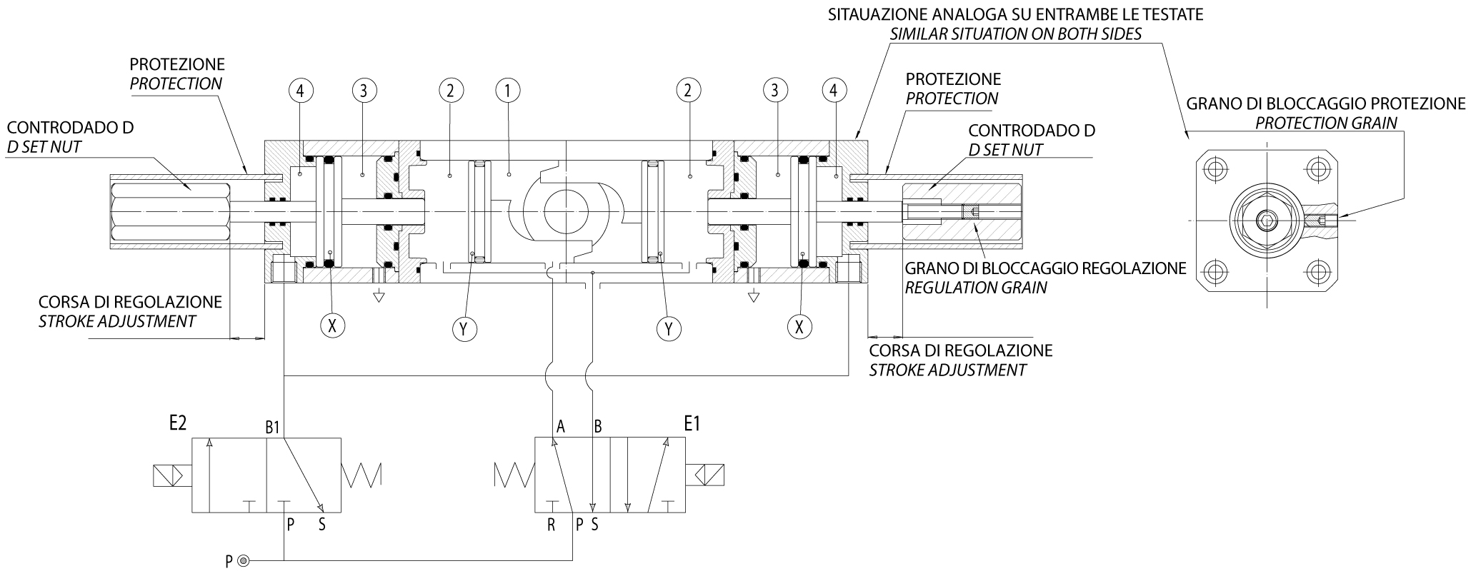計量式氣動執行器