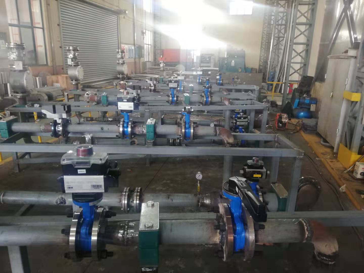 OMAL氣動執行器在鋁加工行業的應用