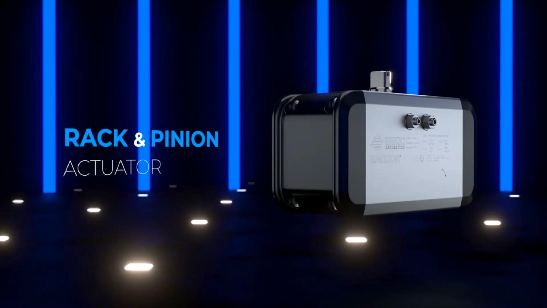 OMAL新型閥門執行器：RACKON