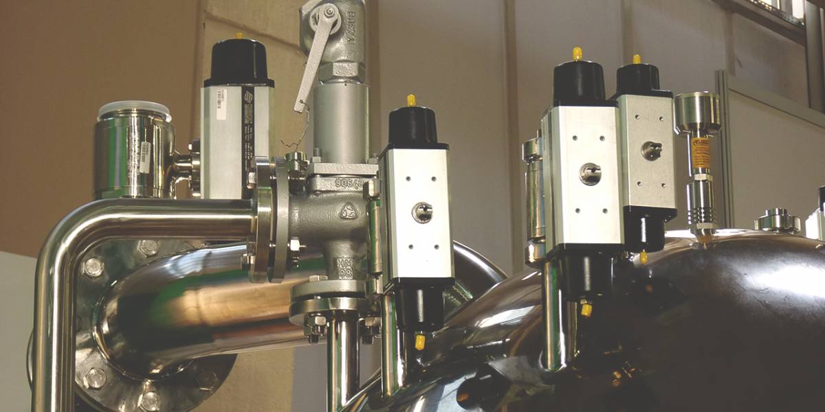 OMAL分體式球閥在水泥廠的應用