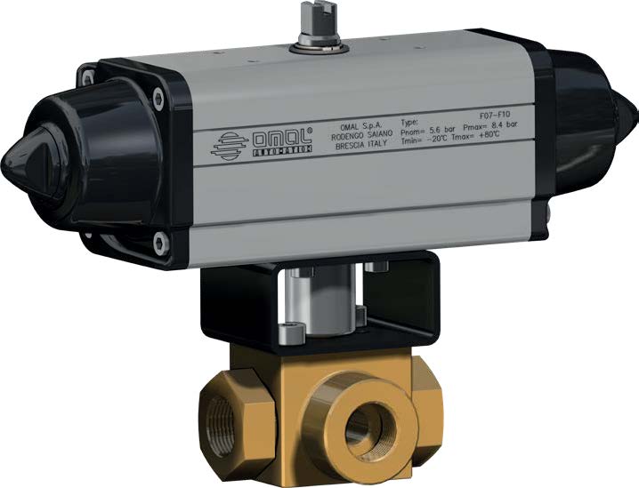 OMAL ITEM541三通碳鋼高壓球閥在氣體輸送、CNG壓縮機等領域的應用