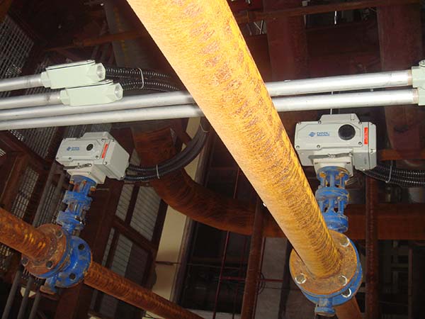 OMAL電動執行器及閥門在樹脂生產過程中的應用